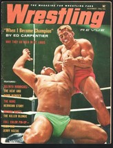Wrestling Revue 12/1962-Ed Carpentier-The Alaskan-Duke Keomuka-Girl wrestlers... - £70.52 GBP