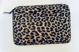 Kate Spade New York Laptop Zip Padded Carry Sleeve Case Animal Print with Pocket - £35.50 GBP