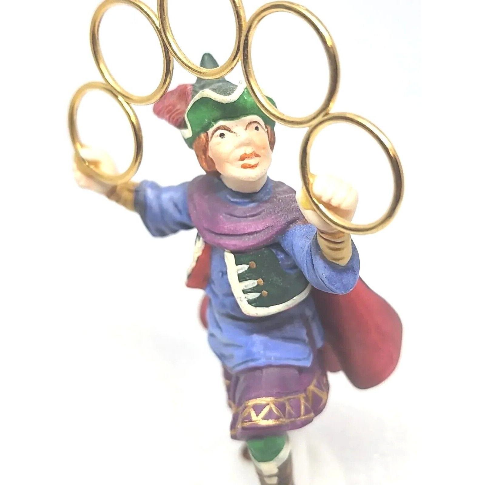 Dept 56 Five Golden Rings Twelve Days of Dickens Village 58381 VTG 1996 In Box Item image 8