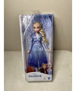 Disney Frozen II Queen Elsa Of Arendelle Doll NEW Blue dress - £12.18 GBP