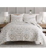 Levtex Home King Size  Becker Taupe Quilt Set With 2  King Shams Reversi... - $1,553.04 MXN