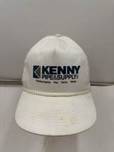 Vintage Kenny Pipe &amp; Supply Inc Snapback Rope Adjustable Baseball Cap Funny - $462.19 MXN