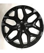 GMC 22&quot; Gloss Black Snowflake Wheels Rims For 2000-2025 Sierra Yukon Den... - $18,077.32 MXN