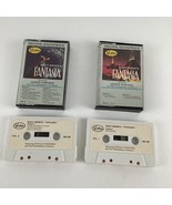 Walt Disney Fantasia Cassette Tapes Volumes 1 &amp; 2 Philadelphia Orchestra... - $34.60
