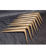 Utility Shelf Shelving Bracket 9.5&quot; x 7&quot; Medium Duty  - Lot Of 8 - New O... - $15.17