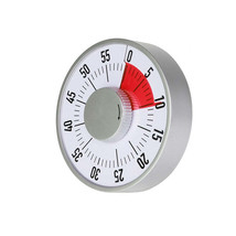 Kitchen Timer with Magnetic Base 60 Minutes Round Dial Countdown Cooking Timer A - £19.84 GBP
