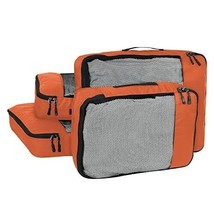 Packing Cubes Travel Pouch Bag, Clothes Organiser Set of 4 (2 Large and 2 Medium - £33.51 GBP