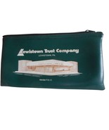 Zippered Deposit Bags Bank Pouch pre-1998 Lewistown Trust company - $18.00
