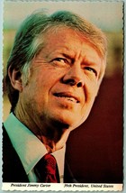 JIMMY Carter 39th President De États-unis Unp Chrome Carte Postale G11 - £2.36 GBP