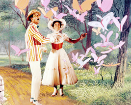  Mary Poppins Julie Andrews Dick Van Dyke 16x20 Canvas Giclee - £55.30 GBP