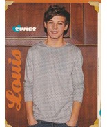 One Direction Louis Tomlinson Zayn Malik teen magazine pinup clipping co... - $3.50