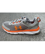 Under Armour Shoes Kids Youth 7Y UA BGS Assert 9 Gray Orange Running 302... - $26.72