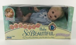 Baby So Beautiful Newborn Baby Girl 12&quot; Doll Vintage 1995 Playmates Old Stock - £103.17 GBP