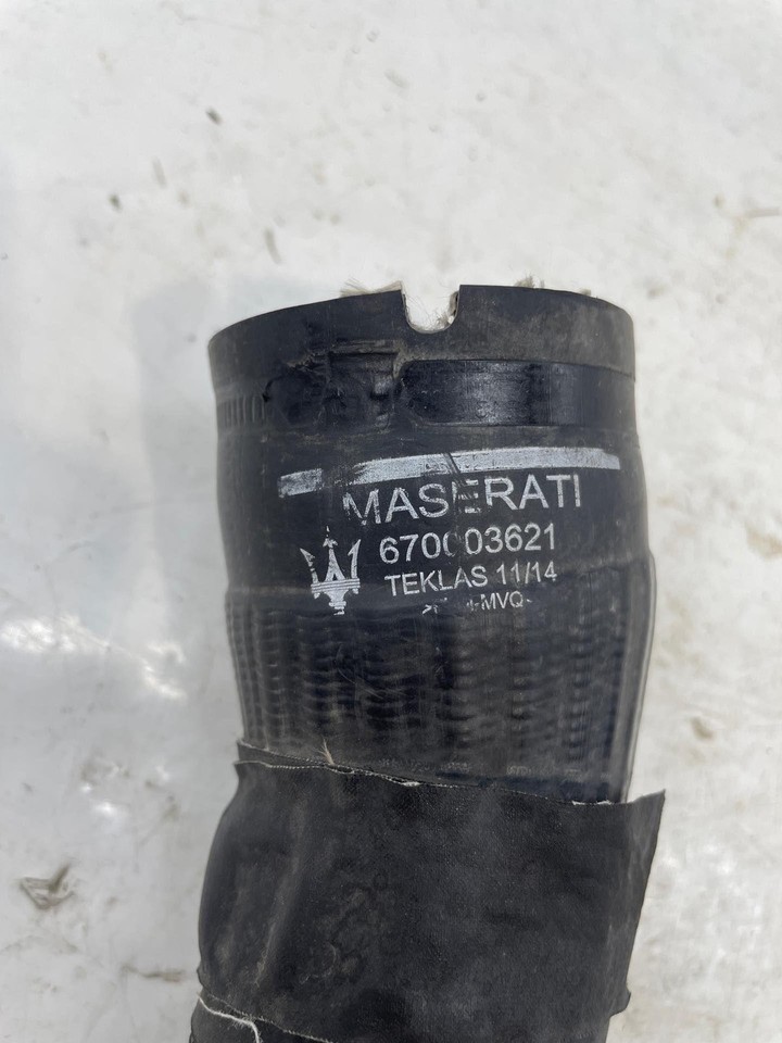 2014-2017 Maserati Quattroporte Turbo To Intercooler Pipe Hose RH OEM 670003621 Item image 3