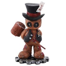 Ebros Pinheadz Monster with Voodoo Stitches Figurine 4.25&quot;H (Mallet Max) - £15.97 GBP