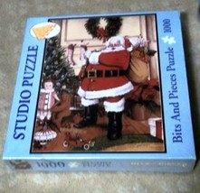 Santa Claus And I Never Get Tired Bits and Pieces 1000 Pc Puzzle NIB Sealed - £21.02 GBP