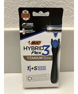 (2) BIC Flex 3 Hybrid Men's Disposable Razor, 1 Handle & 5 Cartridges each - $8.59