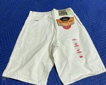 NWT White Canvas Shorts Sz 31 Vintage Y2K Jordache - $24.75