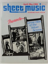 Sheet Music Magazine April/May 1984 Standard Piano/Guitar - £3.31 GBP