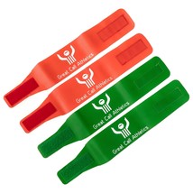 Great Call Athletics | Wrestling Tournament Ankle Bands | 2 Red &amp; 2 Gree... - £11.98 GBP