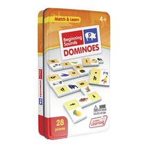 Junior Learning Beginning Sound Dominoes Educational Action Games, Multi... - £18.74 GBP