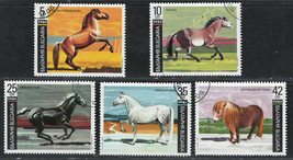 Bulgaria Very Fine Mnh Precancel Stamps Set &quot; Horses &quot; - £0.87 GBP