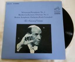 Schumann Sym. 4/Beethovven Leonore Overture 3-Leinsdorf, Boston Sym-1964... - £6.62 GBP