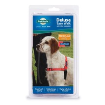 PetSafe Deluxe Easy Walk Steel Dog Harness Black/Rose 1ea/MD - £41.11 GBP