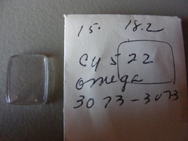 Vintage Omega Crystal 3073  15 x 18.2 NOS - $551.17 MXN