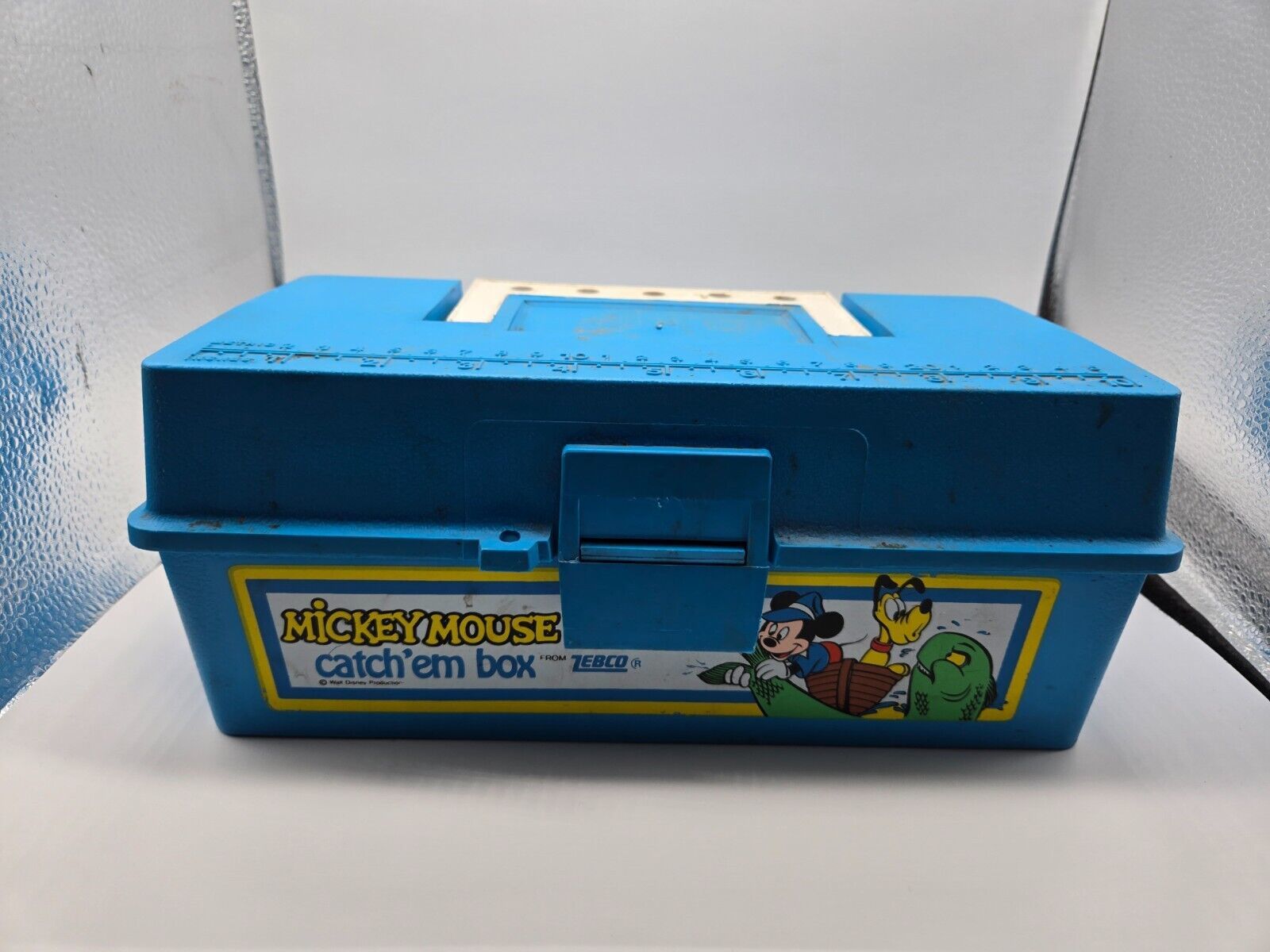 Mickey Mouse catch em box zebco vintage children's tacklebox - Other