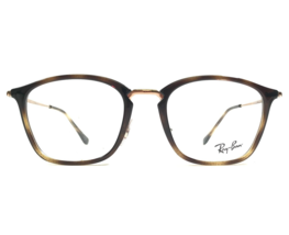 Ray-Ban Eyeglasses Frames RB7164 5881 Polished Tortoise Rose Gold 52-20-150 - £88.35 GBP