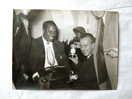 Louis Armstrong – Hot Club De France Parigi – Originale Foto – Rara - Poster - £200.93 GBP
