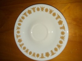 Corelle by Corning Butterfly Gold Saucer Plate 6 1/2&quot; - £3.51 GBP