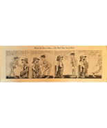 1922 Antique Print Ad-HANK THE HIRED MAN-OILS WELL THAT ENDS WELL-Cartoo... - $259.10 MXN