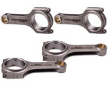 4x H-Beam Connecting Rod Conrod ARP For Ford 2.3L Mazda MZR 2.3 Engine 6... - $352.10