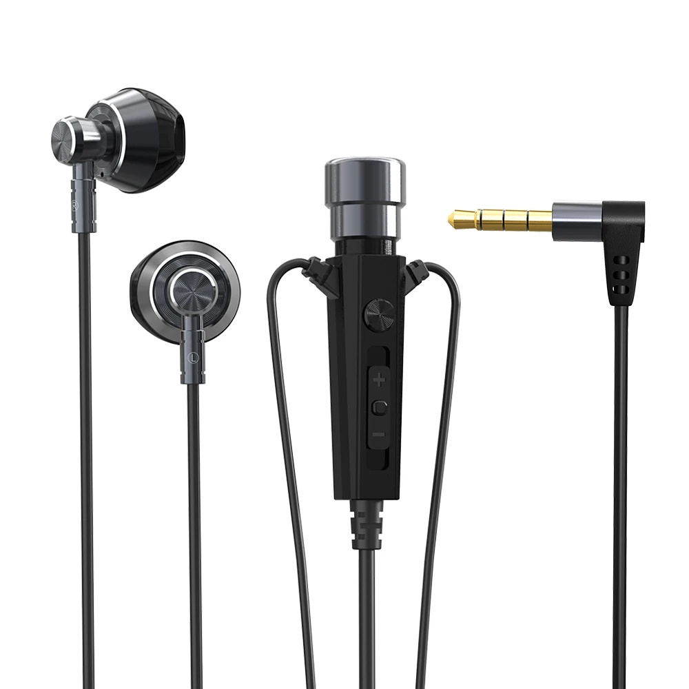 EARDECO 3.5mm Wired Headphones Hifi Bass Wired Earphone in-ear Headphones Gamer  - £8.38 GBP