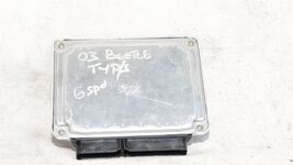98-05 Volkswagen Beetle Turbo-S 1.8T 6spd Engine Computer ECU ECM 06A906032LS image 2