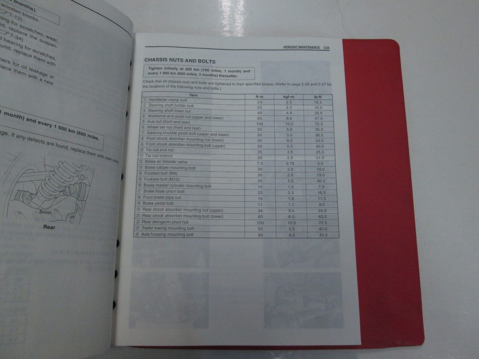 2002 03 04 05 2006 Suzuki LT-A400/F Service Manual BINDER FACTORY OEM BOOK 02*** Item image 8
