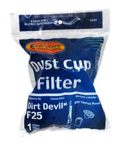 Envirocare Dust Cup Filter Fits Dirt Devil F25 Versa Power Swift Stick F634 - $6.95