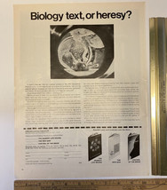 Vintage Print Ad Life Education Program Biology Fetus Ephemera 1969 13.5... - $11.75