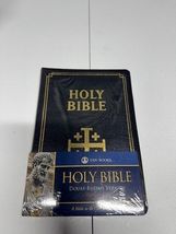 Douay-Rheims Bible (Black Genuine Leather): Standard Print Size New Sealed - $38.79