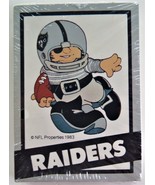 Vintage RAIDERS 1983 NFL Huddles Mascot Trading Cards COMPLETE SET SEALE... - £55.70 GBP