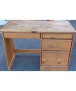 Vintage Solid Wood Student Desk - GENTLY USED - USABLE CONDITION - USEFUL - $339.19 CAD