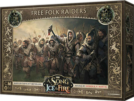 Free Folk Raiders Expansion A Song Of Ice &amp; Fire Miniatures Asoiaf Cmon - £40.64 GBP