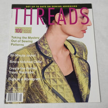 Threads Magazine May 2002 Number 100 Celebrating Sewing 100th Issue - $12.98