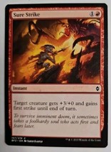 MTG Magic The Gathering Card Sure Strike Instant Red BFZ Battle For Zend... - $4.80