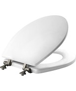 MAYFAIR 844BN 000 Toilet Seat with Brushed Nickel Hinges will Never Come... - €34,46 EUR