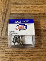 Eagle Claw Lazer Sharp 2X Treble Size 1 - $274.84 MXN