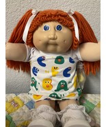 Vintage Cabbage Patch Kid Girl Red Hair Blue Eyes OK Factory Head Mold #... - $235.00