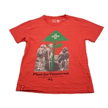 LRG Shirt Mens L Red Short Sleeve Crew Neck Graphic Print Pullover Tee - $18.69